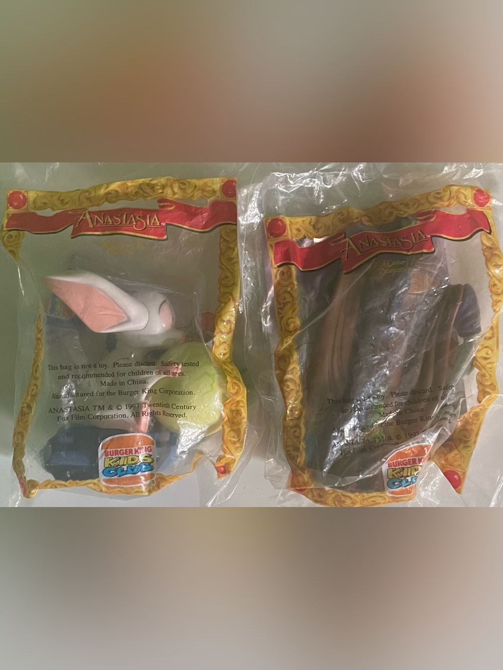 Set of Anastasia toys